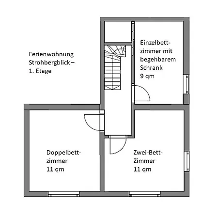 דירה Strohbergblick Schichtshoehn